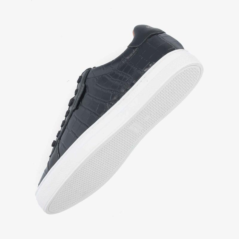 SPARKLE SNEAKER W - KROCO/NAPPA - NOIR